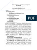 Resumen de NORMA TÉCNICA DE CALIDAD DE LOS SERVICIOS ELÉCTRICOS