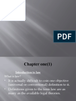 BL Power Point Chapter 1 & 2