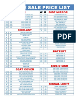 Whole Sale Price List