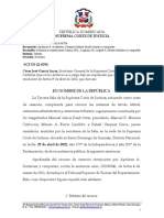 Suprema Corte de Justicia: en Nombre de La República