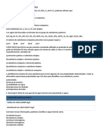 Atividades Sobre Substâncias e Misturas-Aluno