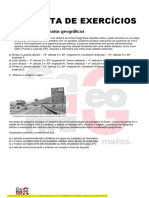 Listas de Exercícios - Coordenadas Geográficas IV