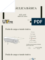 Aula 03 - Perda de Carga