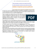 Bilan 3 - Une Cellule Spécialisée N'exprime Qu'Une Partie de Son ADN