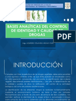 Tema 4 Bases Analíticas Del Control de Identidad y Calidad de Drogas