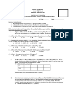 Worksheet On Expected Value Variance and Standard Deviation