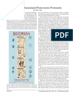 Botswana - Bechuanaland - Early Postmarks