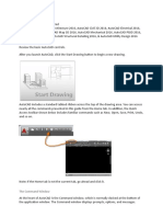 Basics Study For AUTOCAD