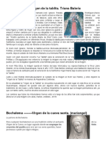 ADVOCACIONES de La Virgen Maria