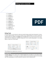 Editing Tools in Autocad