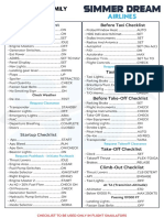 Airbus Checklist