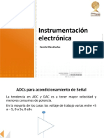 Instrumentación ADC para Condicionemiento de Señal