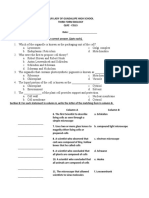 Cells Quiz