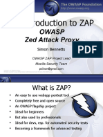 Zed Attack Proxy - Simon Bennetts