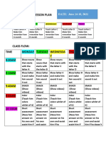 Theolee Week 1 Lesson Plan