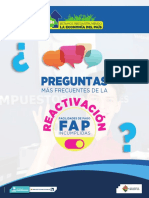 Preguntas Más Frecuentes de Reactivación de FAP