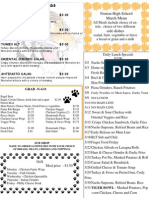 Id72hs March Menu