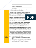 Module 7 Communication For Academic Purposes