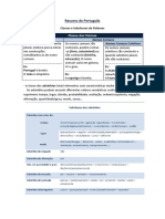 Resumo de Português - 9º Ano