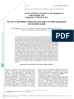 The Role of Intermittent Fasting and Meal Timing in Weight Management and Metabolic Health - Templeman 2019