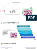 Tetanos CLOSTRIDIUM TETANI MICRO B