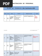 Plan de Trabajo