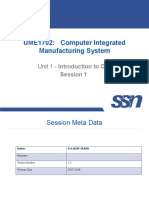 UME1702 Unit 1.1 Content