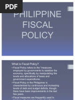 Philippine Fiscal Policy