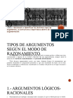 Texto Argumentativo