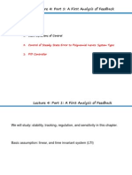 Lecture 4-1 A First Analysis of Feedback