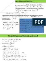 Finite Difference Method