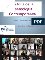 Historia de La Tanatologia Contemporanea