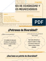 PATRONES DE DIVERSIDAD Y Paises Megadiversos