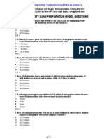 Radiation Safety Exam Preparation Model Questions