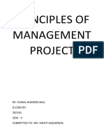 Principles of Management