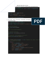 Server Side Application