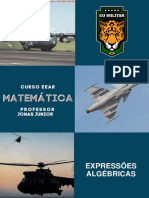 EEAR MATEMÁTICA - Ex. - Expressões Algébricas