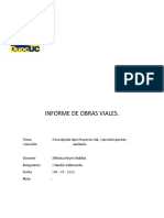 Informe de Obras Viales