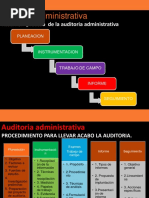 Trabajo de Campo, Informe y Seguimiento de Auditoria Administrativa