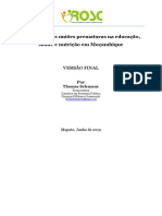 O Impacto Das Uniões Prematuras Na Educação, Saúde e Nutrição - FINAL - 28junho2019