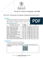 Information Sheet For CISC1000 - 2020-2021 Ver 3.0 - Dr. Kam Vat 2020AUG28