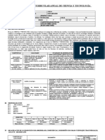 Programación Curricular Anual de Ciencia Y Tecnología: I. Información General