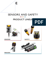 Sensor Types ND Safety - Lineup