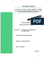 Module 21 Procedes de Refrigeration de Congelations Tfi Ofppt