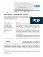 Obstruccion Intestinal Maligna