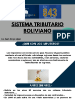 Sistema Tributario Boliviano