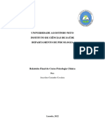 Relatório Meu Estágio Curricular de Psicologia Juscelino Castanho Pensador