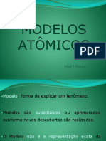 9 Ano - Modelos Atômicos