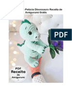 PDF Croche Pelucia Dinossauro Receita de Amigurumi Gratis