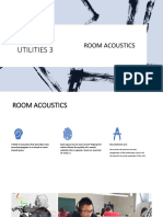 Building Utilities 3: Room Acoustics